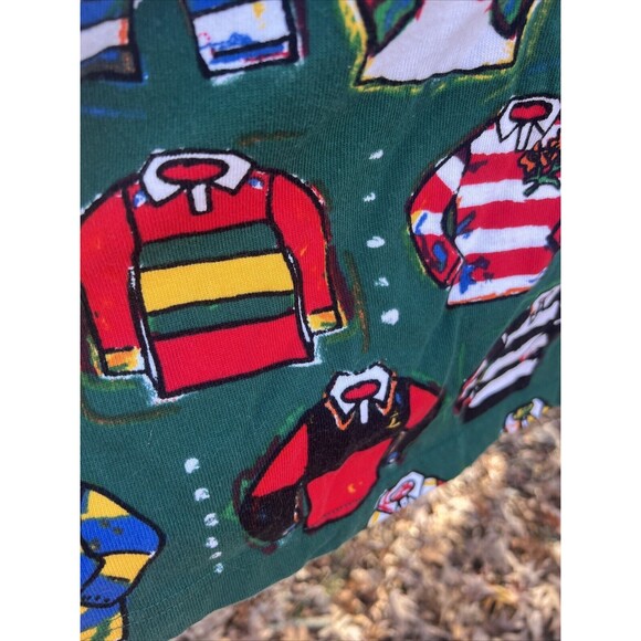 Rowing Blazers Target Shirt Mens XXL Blue Red Rugby All Over Long Sleeve - Picture 2 of 10